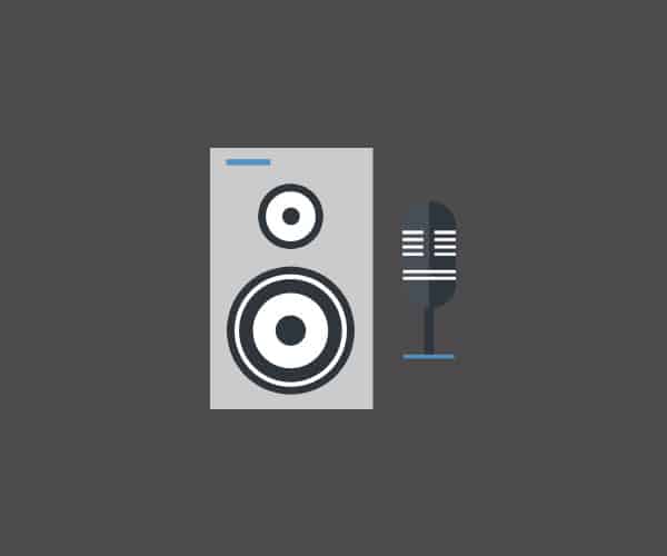 Eventtechnik audio video icon